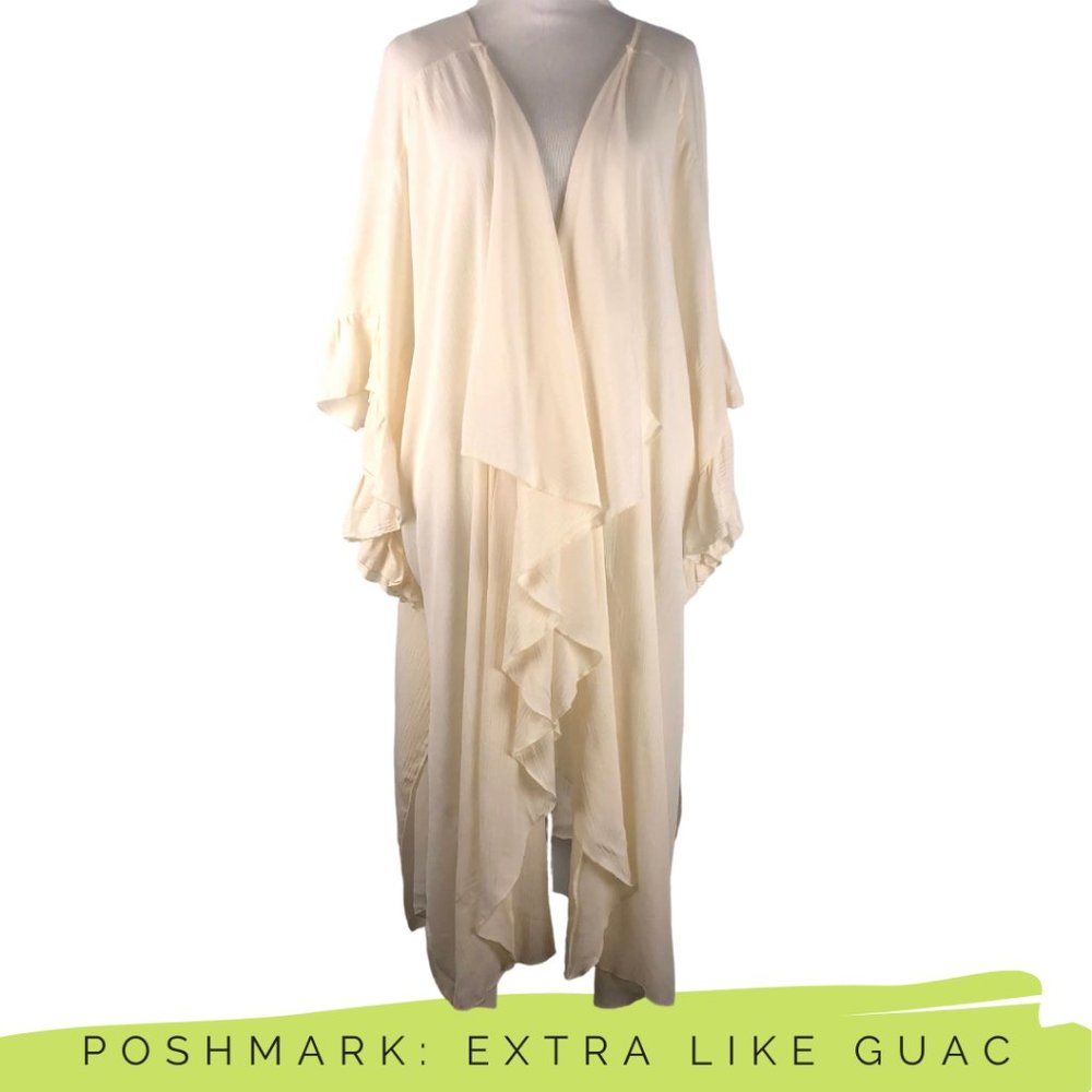 Long Ivory Duster